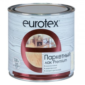 Лак паркетный алкидно-уретановый Eurotex Premium