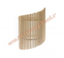 Абажур для бани "Настенный фигурный" липа Абажур для бани "Настенный фигурный" липа