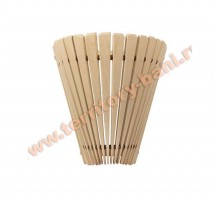 Абажур для бани "Веерный треугольный" липа Абажур для бани "Веерный треугольный" липа