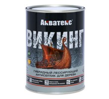 Антисептик гибридный лессирующий для дерева Акватекс Викинг 