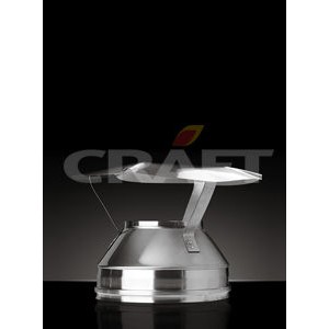 Оголовок Craft 0,5 мм/0,5 мм Ф250х300 сталь AISI 316 / AISI 304 изоляция 25 мм