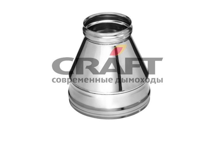 Craft конус (316/0,8мм+304/0,5мм)  Ф300х200 изоляция 50 мм