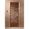 Дверь стекло Бронза с рисунком "Китай" 1700*700 мм "DoorWood"
