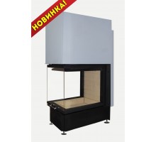Топка Дельта 700, 3 стекла, принтинг, подовое горение, арт.TDN700 Топка Дельта 700, 3 стекла, принтинг, подовое горение, арт.TDN700