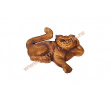 Панно для бани резное "Кот"