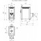 Печь для бани Теплодар Каскад-18 ЛП (2018) и бак со смещенной трубой для парообразователя 70л