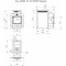 Печь для бани Теплодар Сибирь-20 ЛК Профи (2.0) и бак Парус 80 для регистра