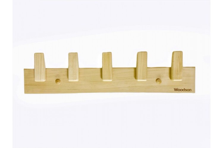 Вешалка Woodson D5, 5 креплений, липа